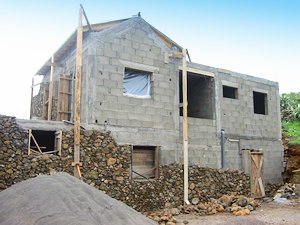 Ferienhaus im Rohbau auf El Hierro Kanaren