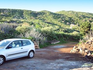 Zufahrt zum Ferienhaus