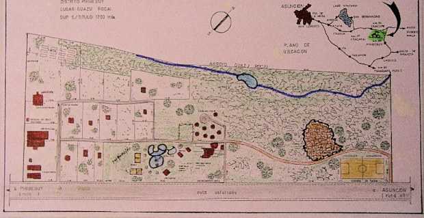 Grundstck vom Hotel in Paraguay