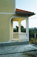 Wohnhuser in Kroatien an der Adria