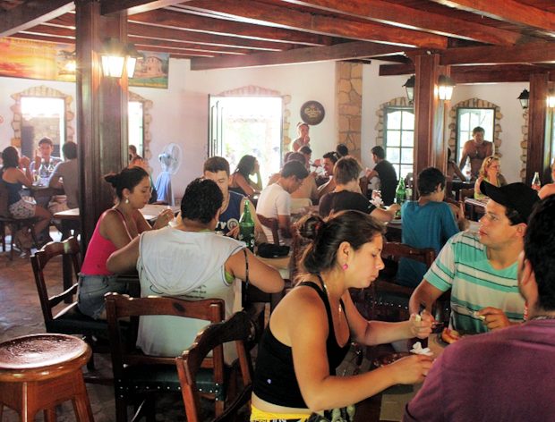 Restaurant der Hotelanlage Resort im Paraguay