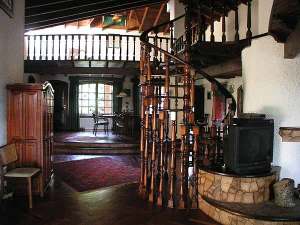 Wohnzimmer der Villa im Departamento Cordillera