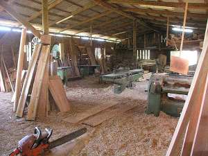 Schreinerei in Paraguay