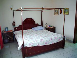 Schlafzimmer im Wohnhaus