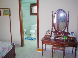 Schlafzimmer im Wohnhaus