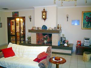 Wohnzimmer der Villa