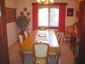 Essbereich im Wohnhaus