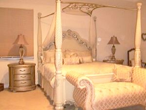 Schlafzimmer vom Einfamilienhaus im Palm Beach County Florida