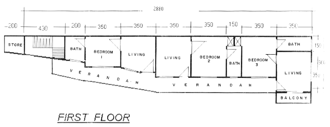 Obergeschoss vom Hotel Drive Inn