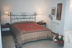 Schlafzimmer im Ferienhaus