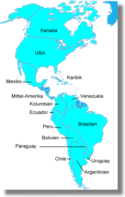 Immobilien Amerika Nordamerika Mittelamerika Karibik Südamerika vom Immobilienmakler