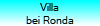 Villa
bei Ronda