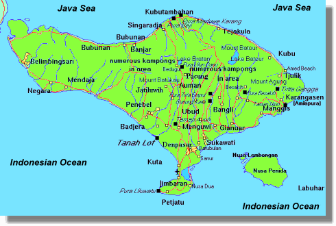 Immobilien auf der Insel Bali Indonesien