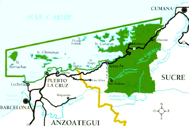 Mochima in Venezuela Mochima in Venezuela