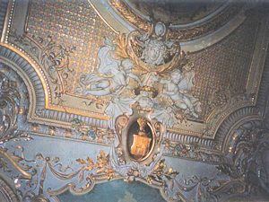 Decke im Schloss