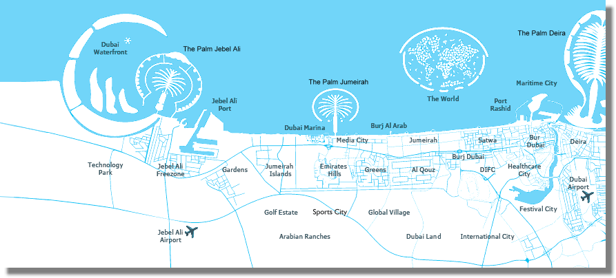 Dubai Marina - Ocean Heights Apartments zum Kaufen