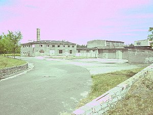 Gewerbegrundtck in Polen mit Lagerhallen bei Gubinek
