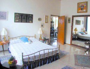 Schlafzimmer vom Ferienhaus Badung Bali