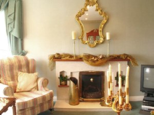 Kamin im Wohnhaus