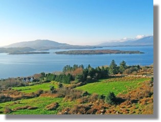 Landhaus am Lough Conn in Tavanaghmore in Irland