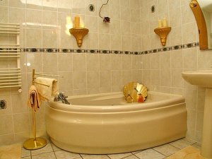 Badezimmer vom Ferienhaus in Tavanaghmore Irland