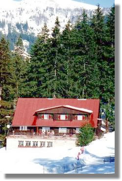 kleines Hotel in der Slowakei im Skigebiet Donovaly
