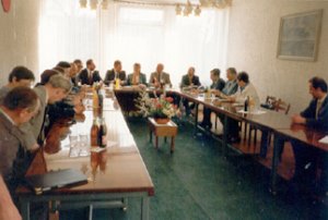 Tagungsraum vom Hotelbetrieb