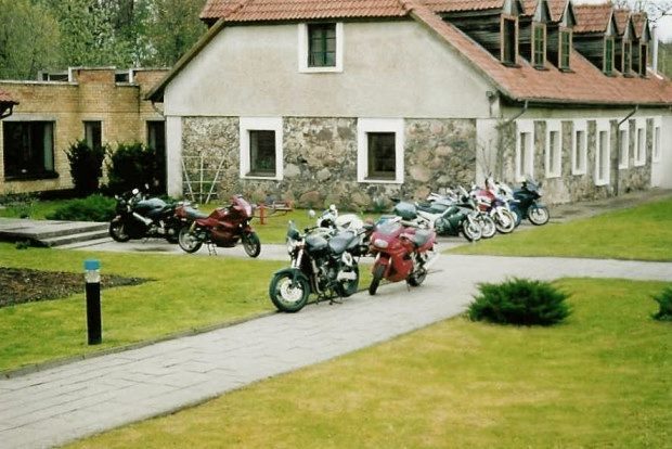 Hotelanlage Pension am See in Litauen