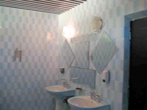 Toiletten der Gaststtte
