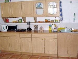 Küche im Ferienhaus Küche im Ferienhaus