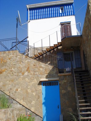 Treppenaufgang vom Ferienhaus Treppenaufgang vom Ferienhaus