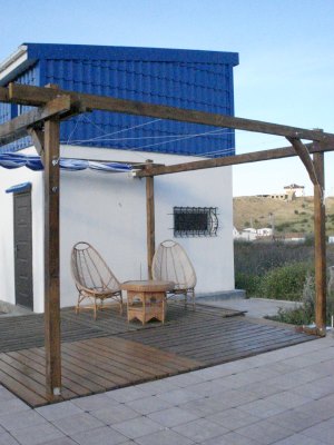 Terrasse am Ferienhaus Terrasse am Ferienhaus