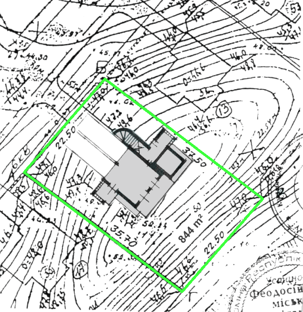 Grundstück vom Wohnhaus Grundstück vom Wohnhaus