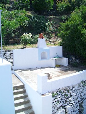 Insel Samos Haus mit Grundstck