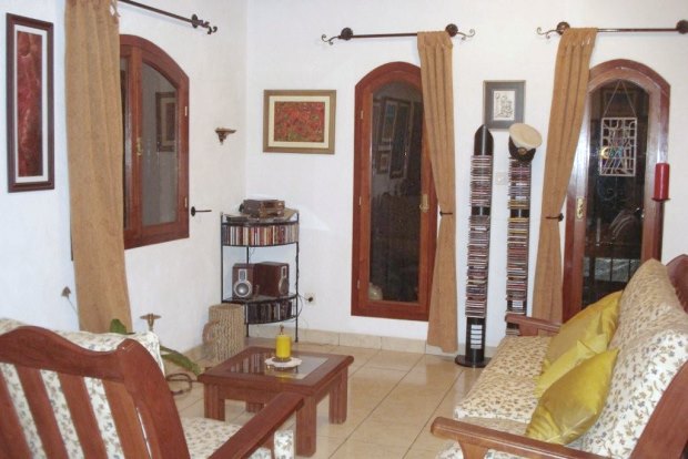 Wohnzimmer vom Ferienhaus der Pferderanch bei Salta