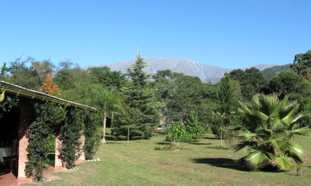 Grundst�ck vom Ferienhaus bei Salta