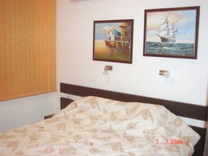 Schlafzimmer vom Apartment