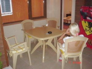 Balkon vom Apartment in Sozopol Bulgarien