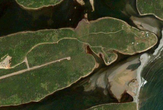 Baugrundst�ck mit Wald am Meer auf Cape Breton Island Kanada