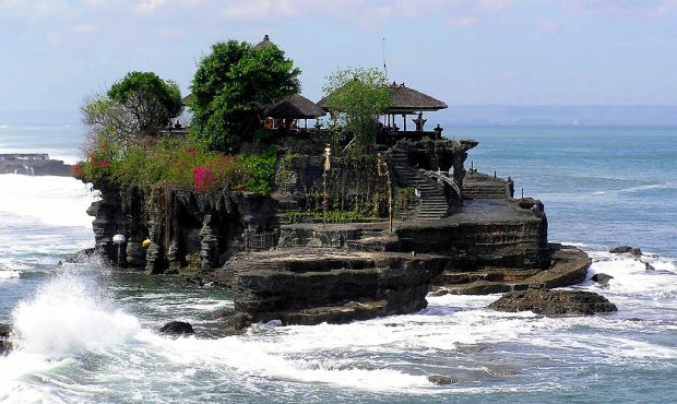 Tanah Lot unweit vom Wohnhaus