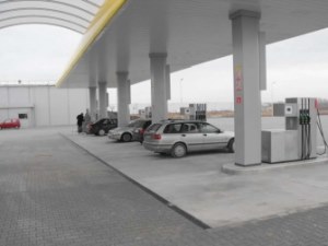 Tankstelle fr PKW