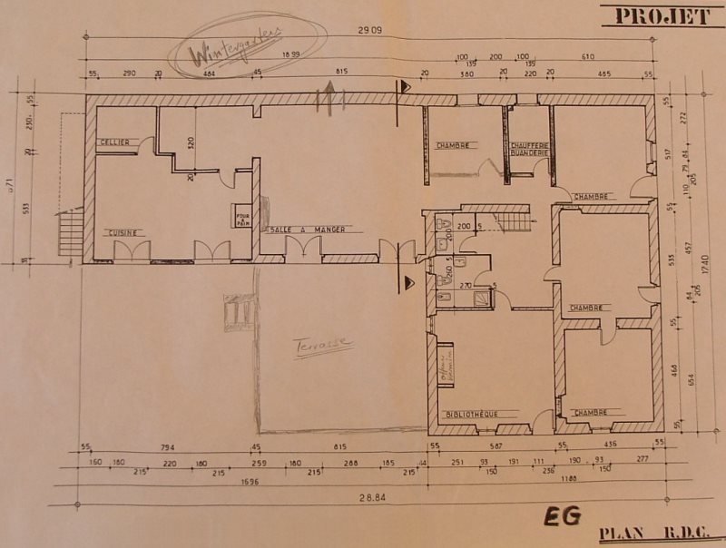 Landhaus Erdgeschoss