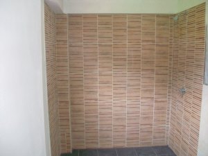 Duschbereich vom Ferienhaus