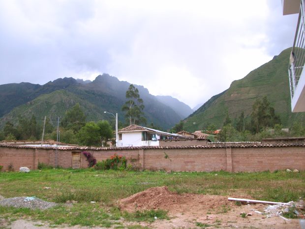 Grundst�ck vom Ferienhaus in Urubamba