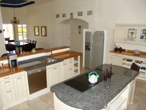 offene K�che im Wohnhaus