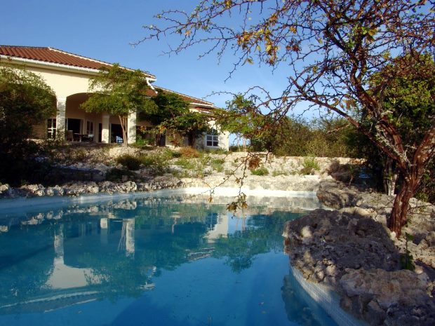 Swimmingpool des Hauses