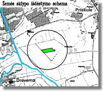 Grundstck bei Dreverna Litauen