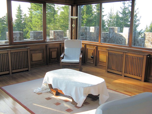 Terrassen-Salon der Villa