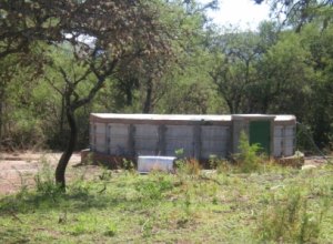 Toilettenanlage der Farm