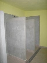 Duschen auf der Farm